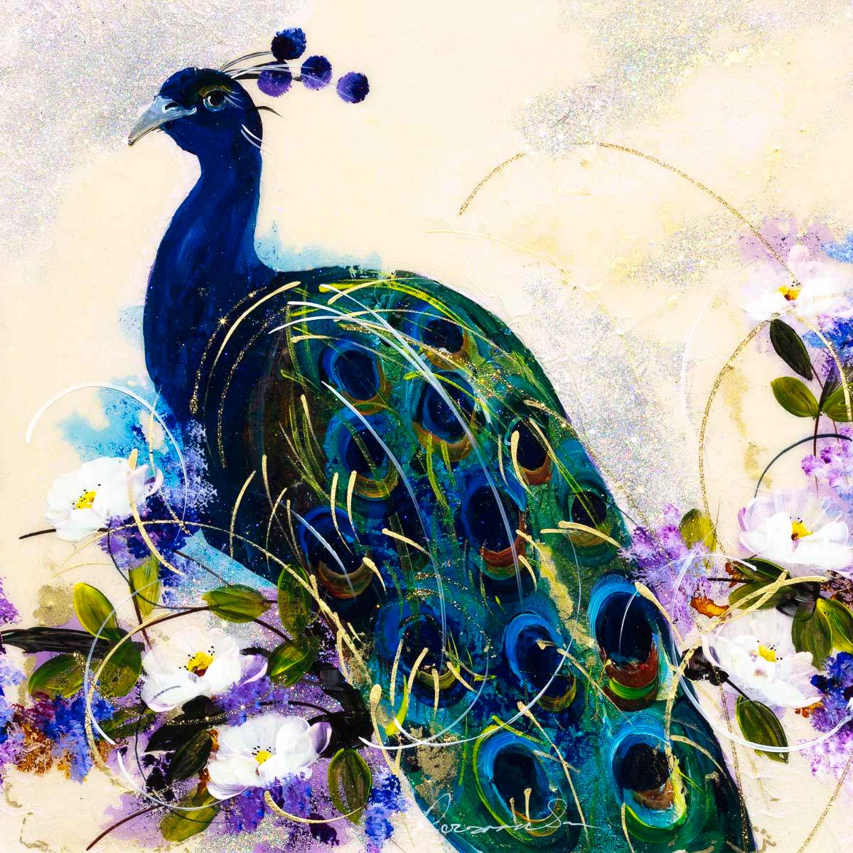 Phoebe - Original - SOLD by artist Rozanne Bell - Wyecliffe Galleries