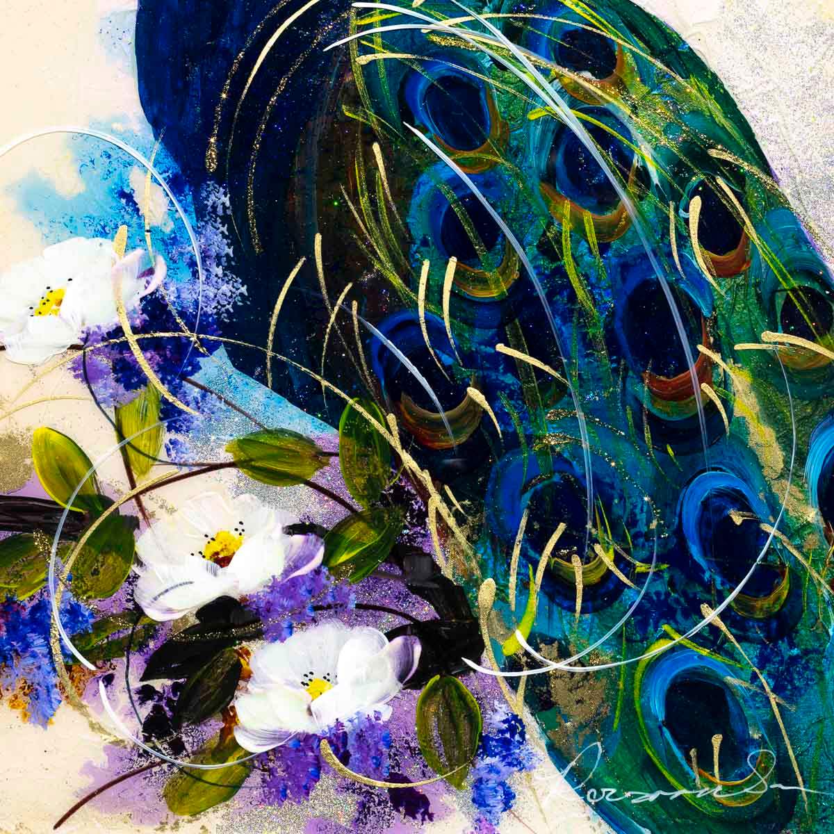 Phoebe - Original - SOLD by artist Rozanne Bell - Wyecliffe Galleries