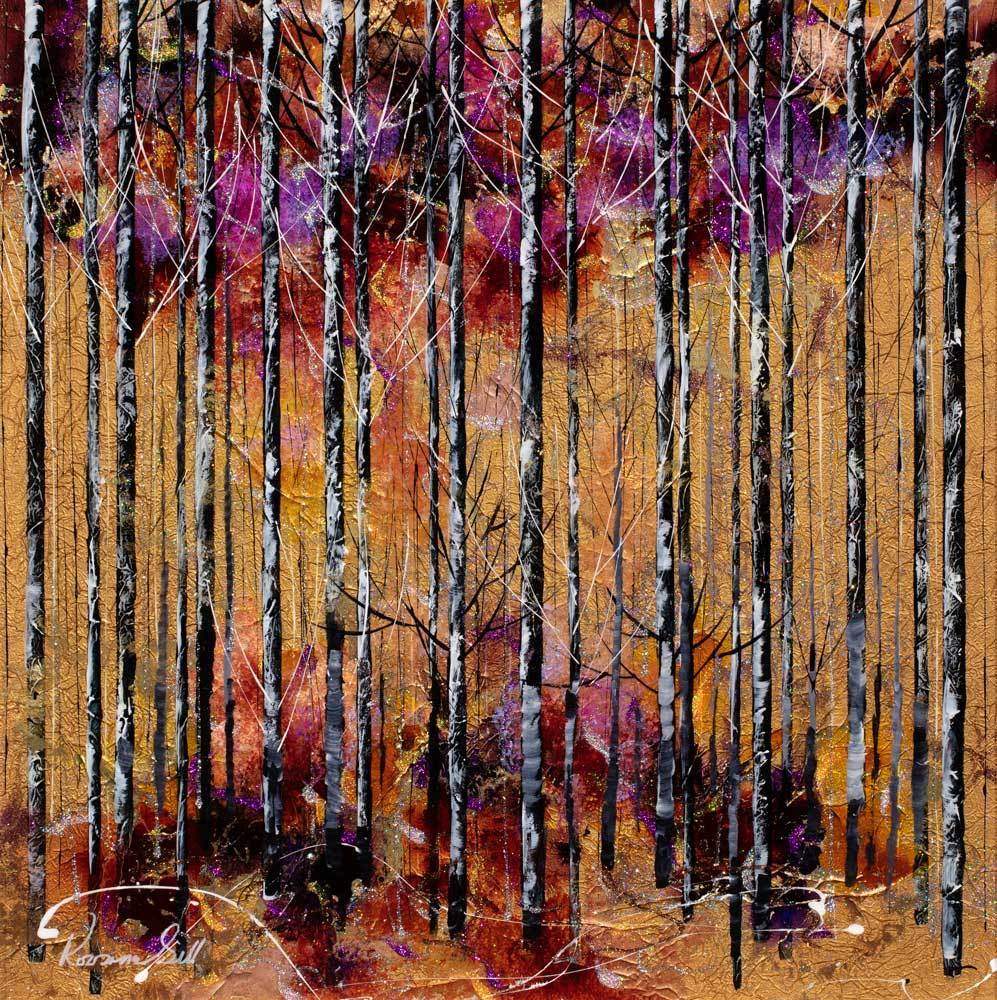 Picturesque - Original - SOLD by artist Rozanne Bell - Wyecliffe Galleries