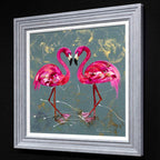 Pink Femininity - Original - SOLD by artist Rozanne Bell - Wyecliffe Galleries