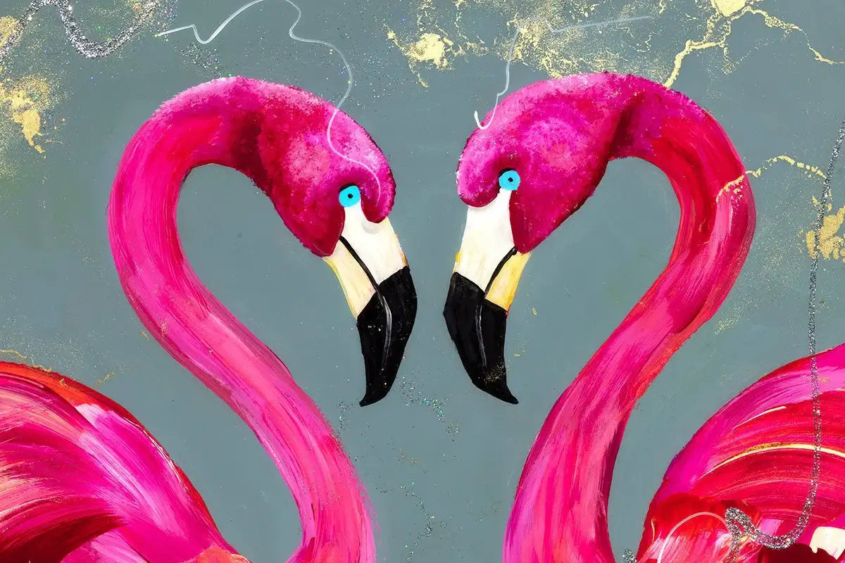 Pink Femininity - Original - SOLD by artist Rozanne Bell - Wyecliffe Galleries