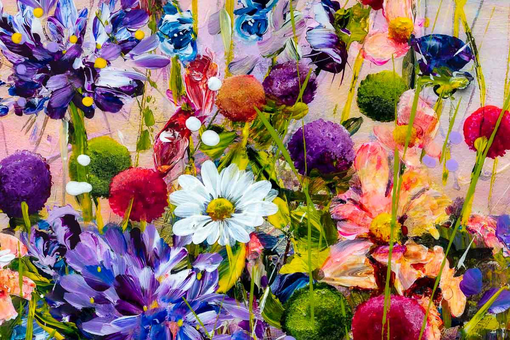 Pink Sands - Original - SOLD by artist Rozanne Bell - Wyecliffe Galleries