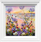 Pink Sands - Original - SOLD by artist Rozanne Bell - Wyecliffe Galleries