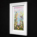 Pink Skies at Night - Original - SOLD by artist Rozanne Bell - Wyecliffe Galleries