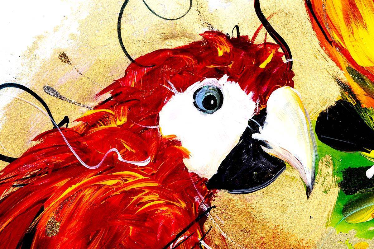 Polly, Percy and Peter - Original SOLD by artist Rozanne Bell - Wyecliffe Galleries