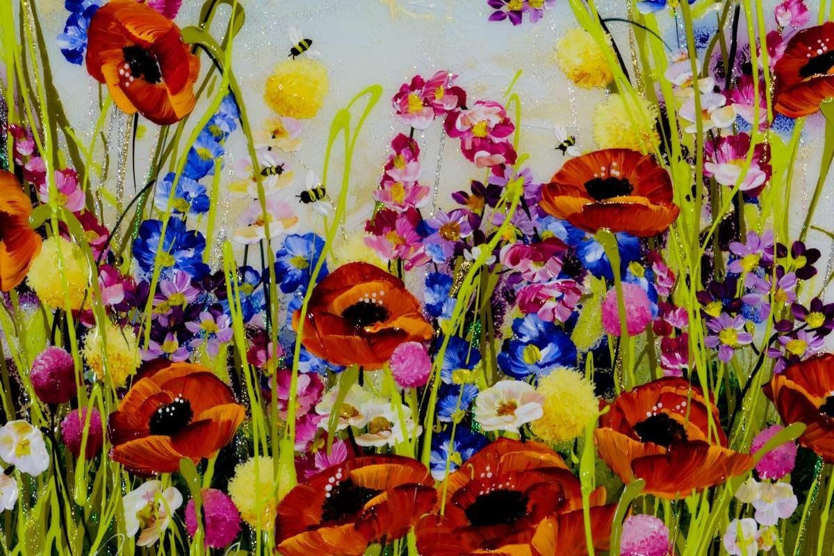 Poppies and Buttercups Rozanne Bell