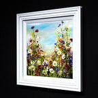 Poppies in Bloom - Original - SOLD by artist Rozanne Bell - Wyecliffe Galleries