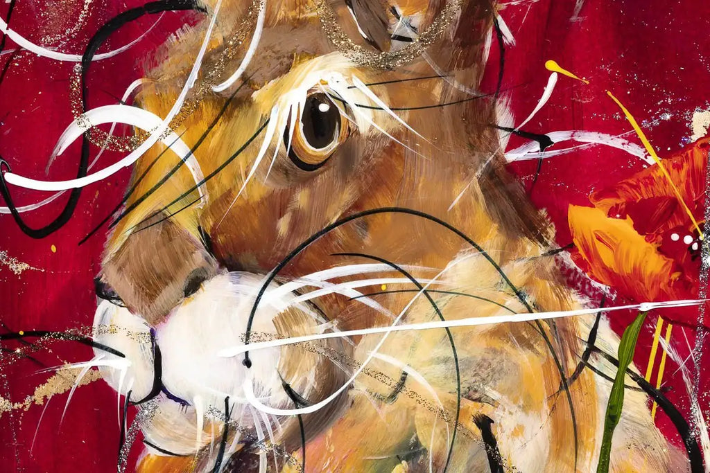 Poppy and Penny - Original - SOLD by artist Rozanne Bell - Wyecliffe Galleries