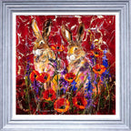 Poppy and Penny - Original - SOLD by artist Rozanne Bell - Wyecliffe Galleries