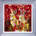 Poppy Love - Original - SOLD by artist Rozanne Bell - Wyecliffe Galleries