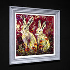 Poppy Pair - Original - SOLD by artist Rozanne Bell - Wyecliffe Galleries