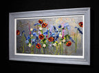 Poppy Panorama - Original - SOLD by artist Rozanne Bell - Wyecliffe Galleries
