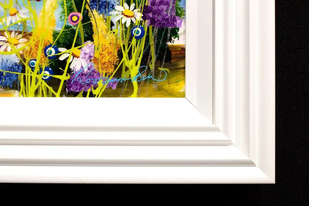 Poppy Panorama - SOLD by artist Rozanne Bell - Wyecliffe Galleries