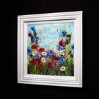 Poppy Passion - Original - SOLD by artist Rozanne Bell - Wyecliffe Galleries