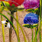 Poppy Patch - SOLD by artist Rozanne Bell - Wyecliffe Galleries