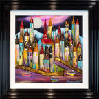 Port in a Storm - SOLD by artist Rozanne Bell - Wyecliffe Galleries