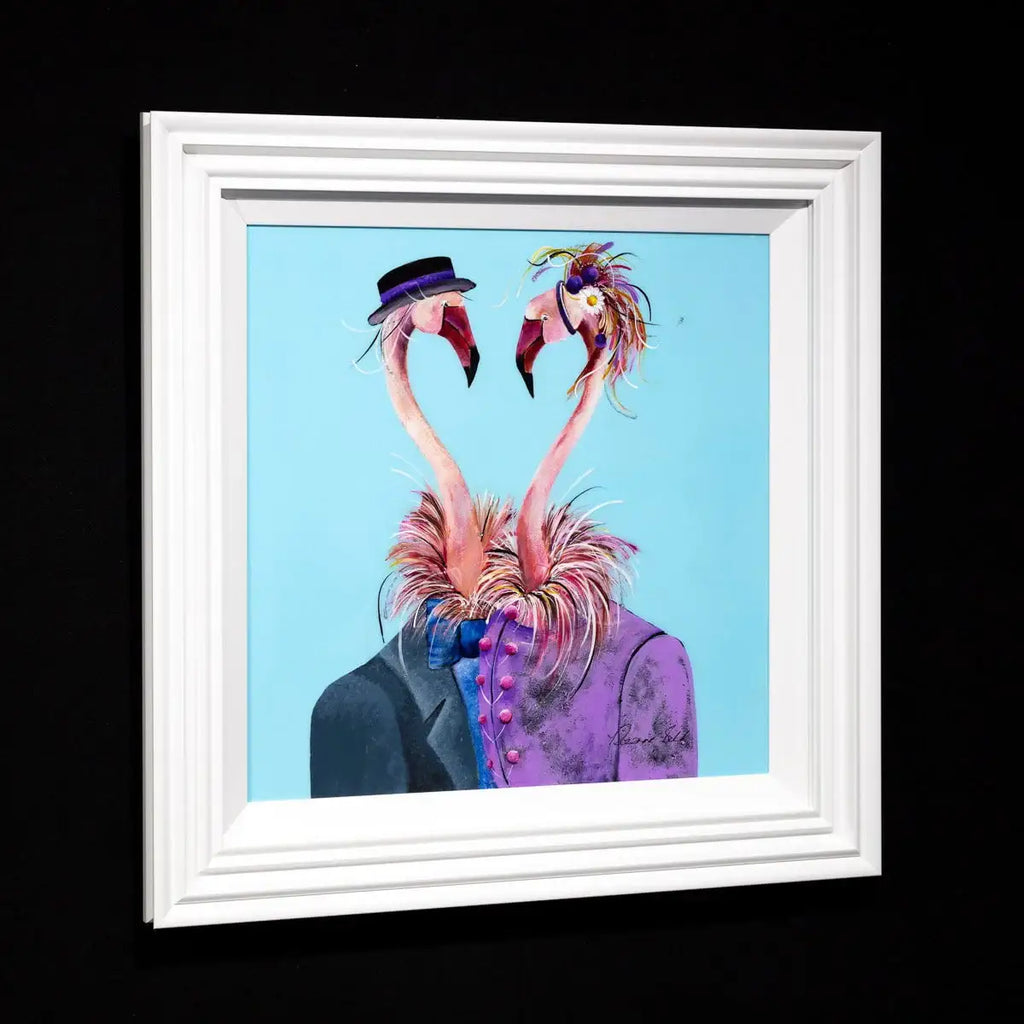 Posh and Beak - Original by artist Rozanne Bell - Wyecliffe Galleries