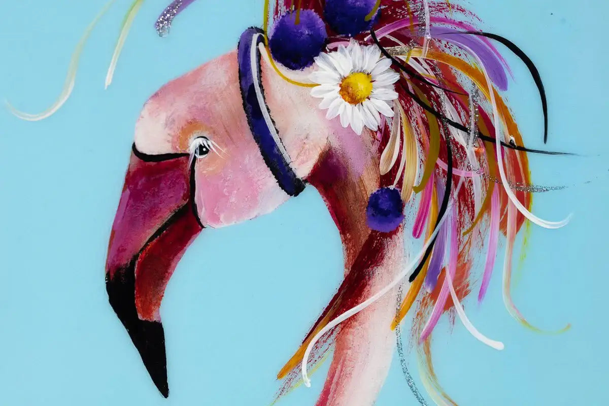 Posh and Beak - Original by artist Rozanne Bell - Wyecliffe Galleries