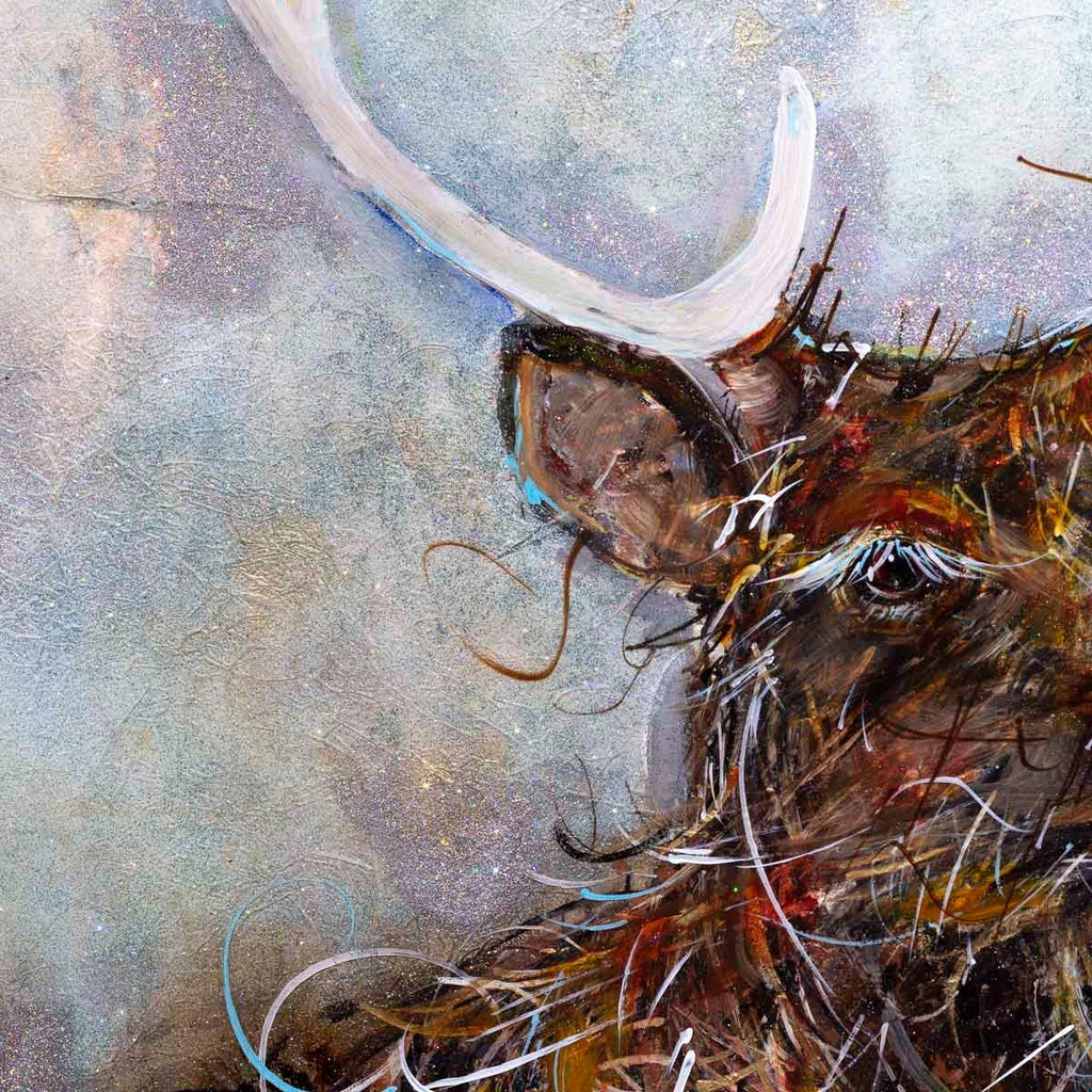 Prancer - Original - SOLD by artist Rozanne Bell - Wyecliffe Galleries