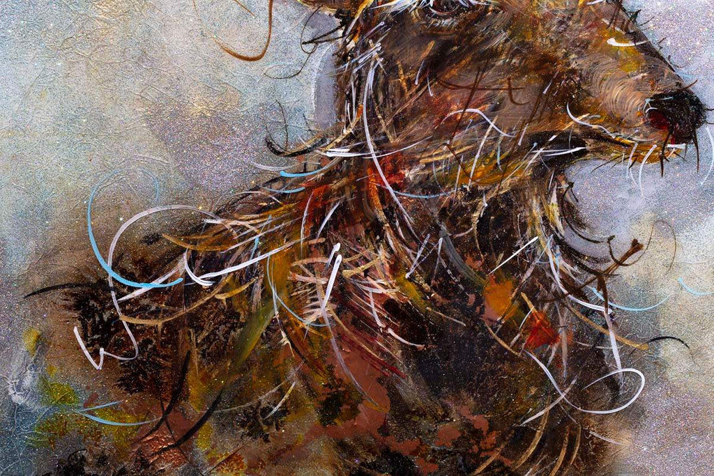 Prancer - Original - SOLD by artist Rozanne Bell - Wyecliffe Galleries