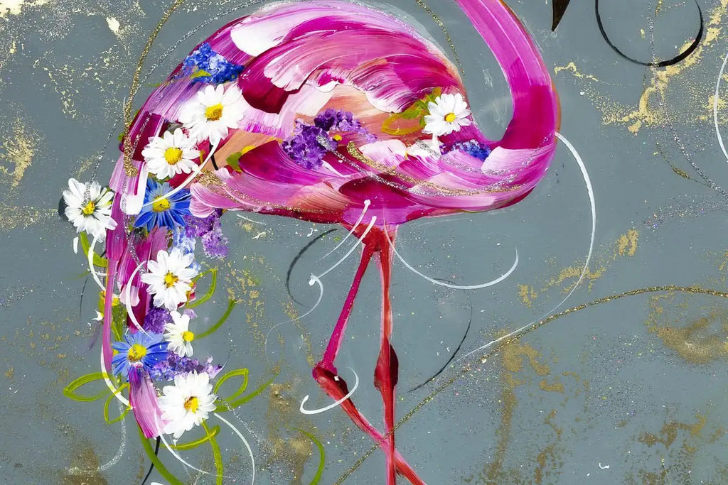 Pretty in Pink - Original - SOLD by artist Rozanne Bell - Wyecliffe Galleries