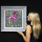 Pretty in Pink - Original - SOLD by artist Rozanne Bell - Wyecliffe Galleries