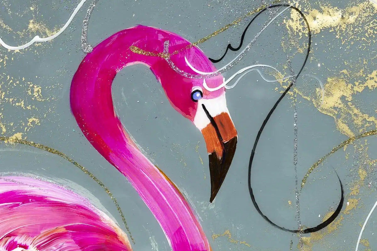 Pretty in Pink - Original - SOLD by artist Rozanne Bell - Wyecliffe Galleries