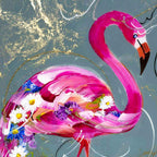 Pretty in Pink - Original - SOLD by artist Rozanne Bell - Wyecliffe Galleries