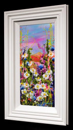 Primrose Meadow - SOLD by artist Rozanne Bell - Wyecliffe Galleries