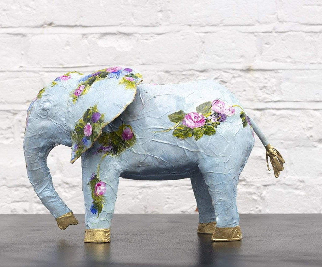 Primrose - Original Sculpture - SOLD by artist Rozanne Bell - Wyecliffe Galleries