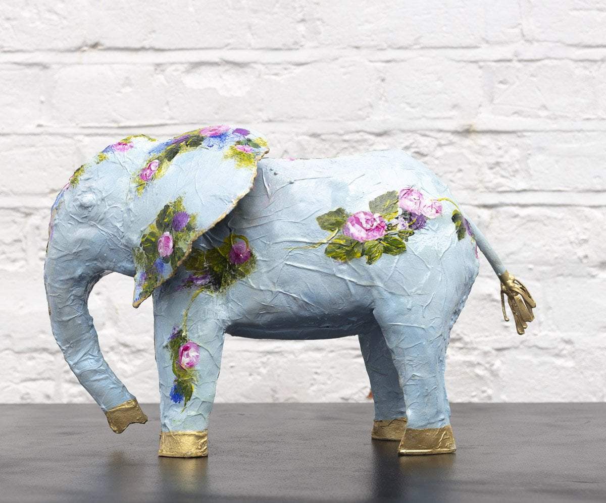 Primrose - Original Sculpture - SOLD by artist Rozanne Bell - Wyecliffe Galleries