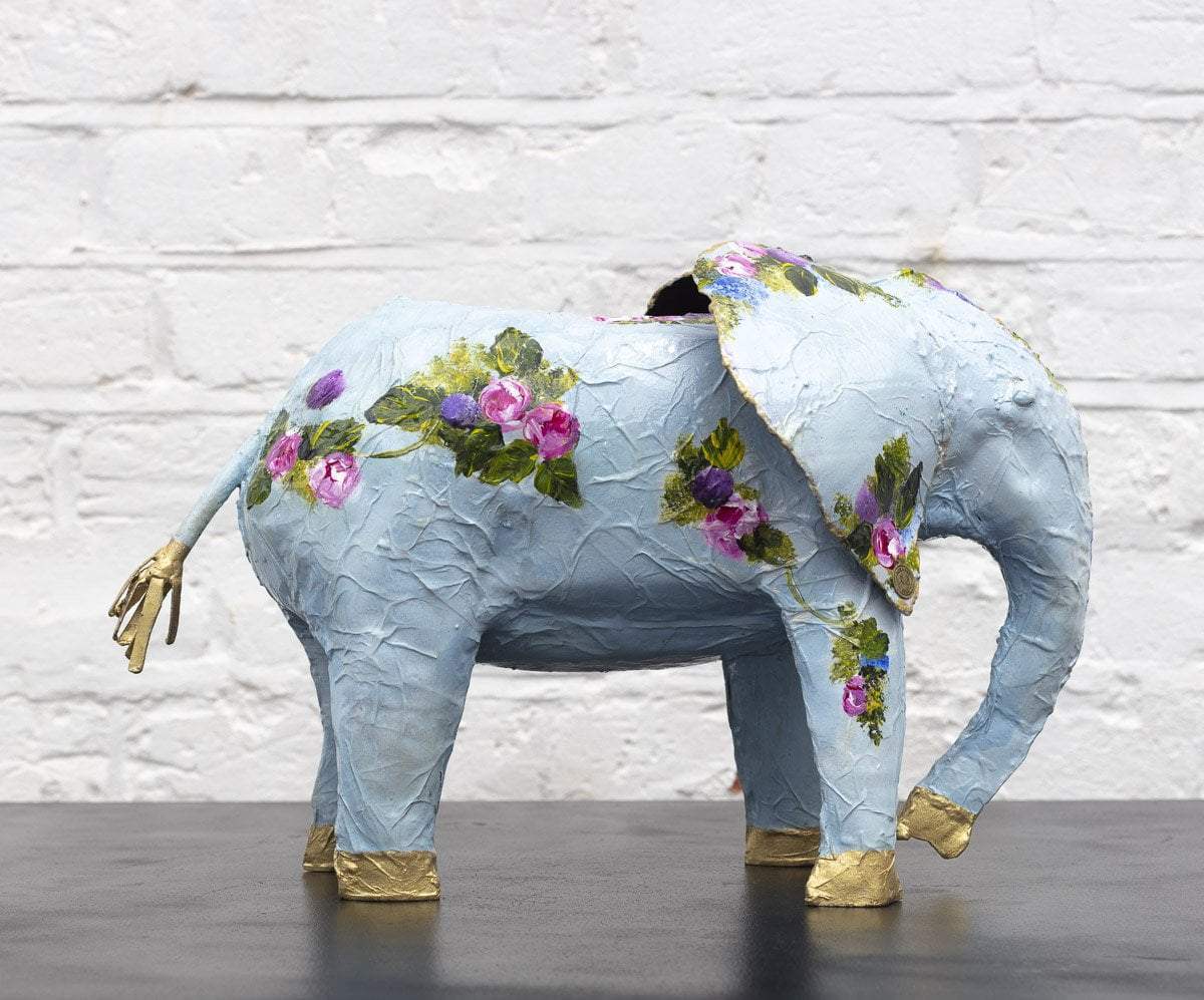 Primrose - Original Sculpture - SOLD by artist Rozanne Bell - Wyecliffe Galleries