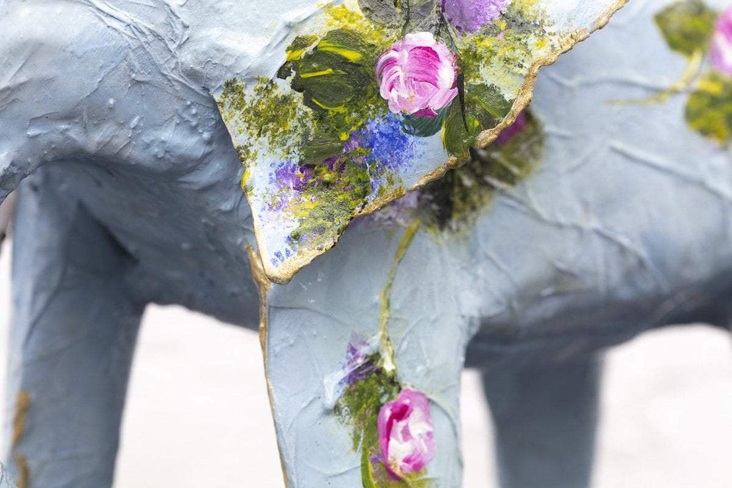 Primrose - Original Sculpture - SOLD by artist Rozanne Bell - Wyecliffe Galleries