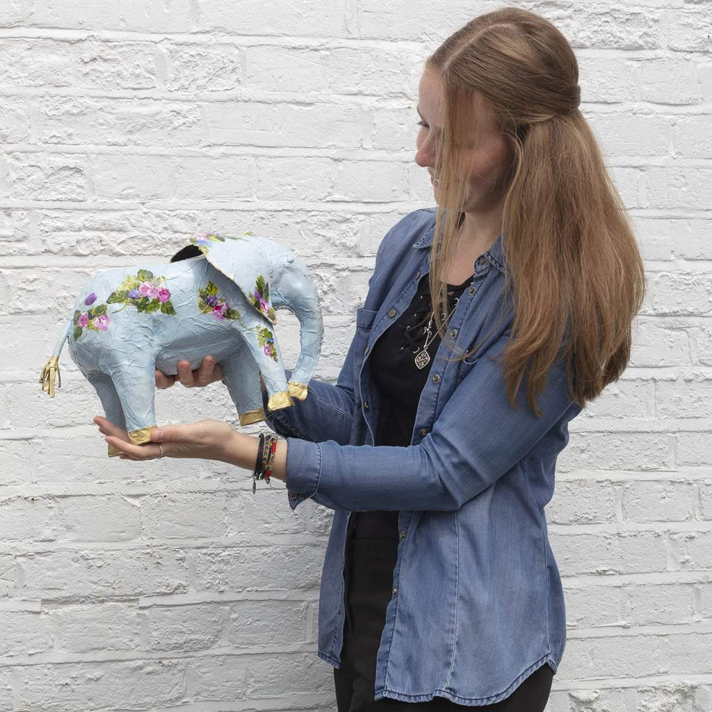 Primrose - Original Sculpture - SOLD by artist Rozanne Bell - Wyecliffe Galleries