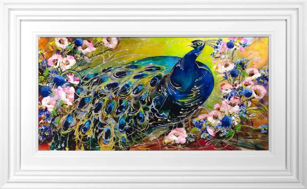 Prince of the Garden - Original - SOLD by artist Rozanne Bell - Wyecliffe Galleries