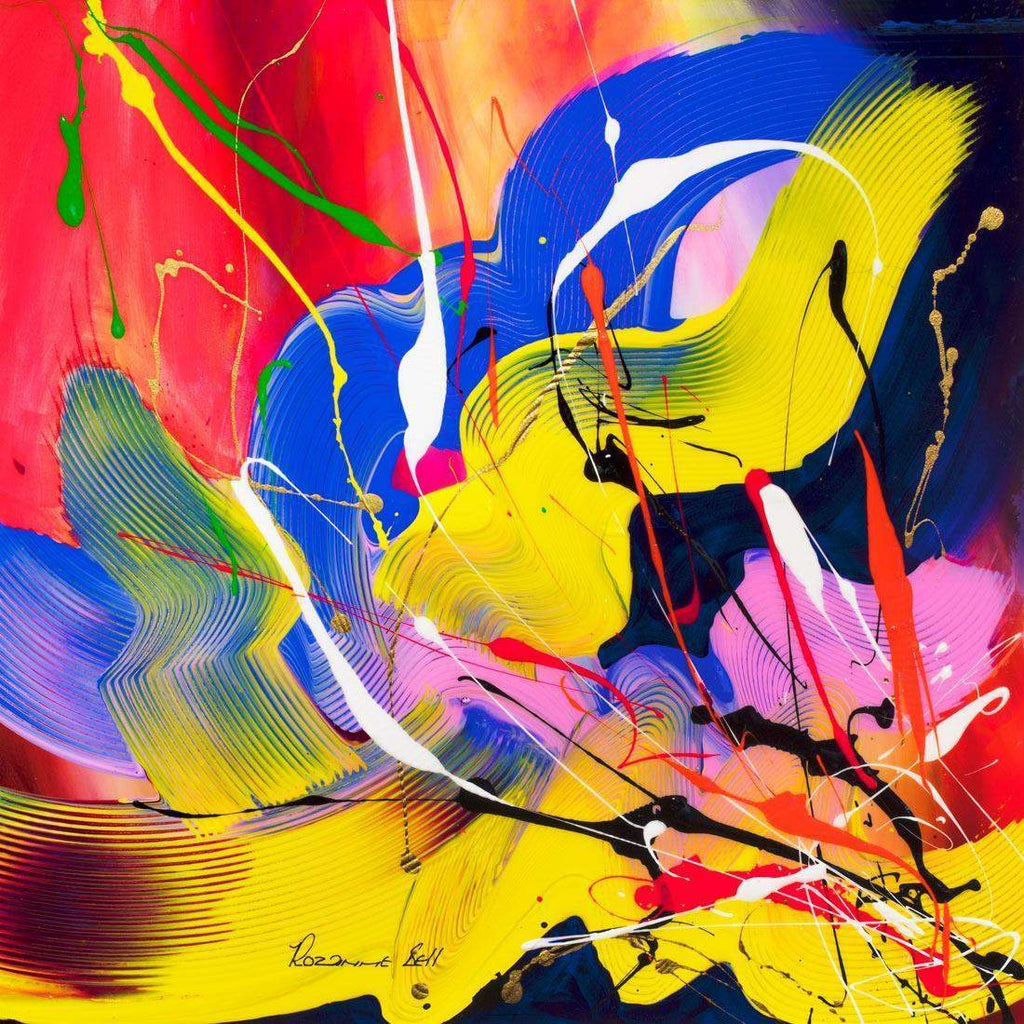 Prisim - SOLD by artist Rozanne Bell - Wyecliffe Galleries