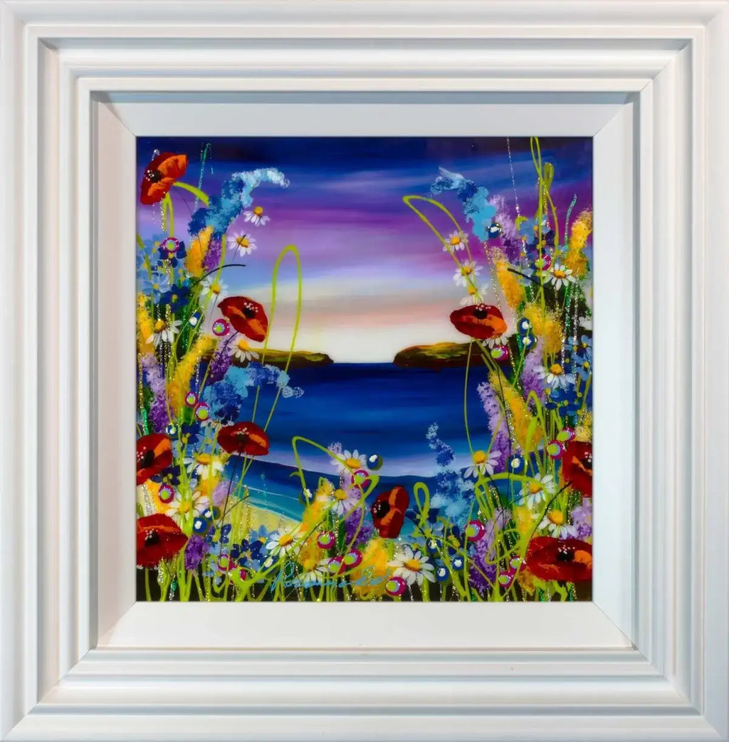 Private Paradise - SOLD by artist Rozanne Bell - Wyecliffe Galleries