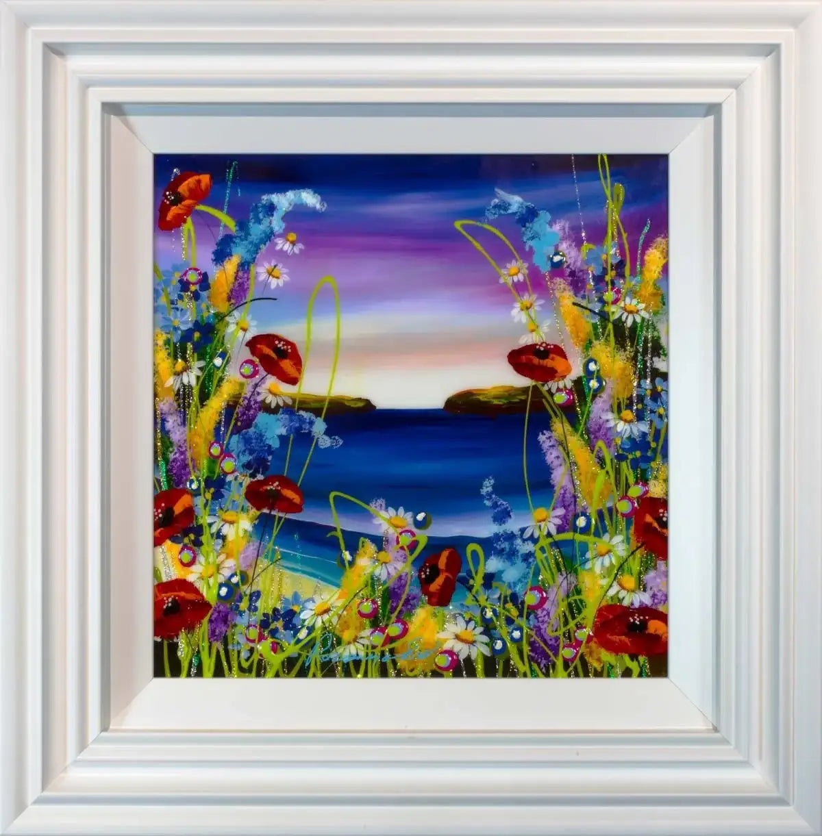 Private Paradise - SOLD by artist Rozanne Bell - Wyecliffe Galleries