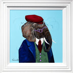 Professor Trunk - Original - SOLD by artist Rozanne Bell - Wyecliffe Galleries