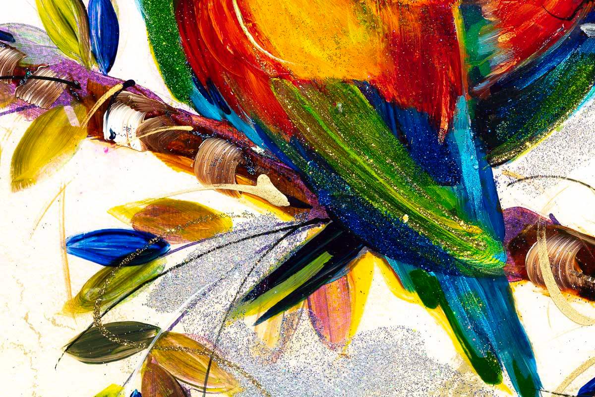 Prosperity - Original - SOLD by artist Rozanne Bell - Wyecliffe Galleries