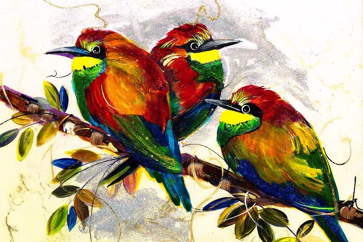 Prosperity - Original - SOLD by artist Rozanne Bell - Wyecliffe Galleries