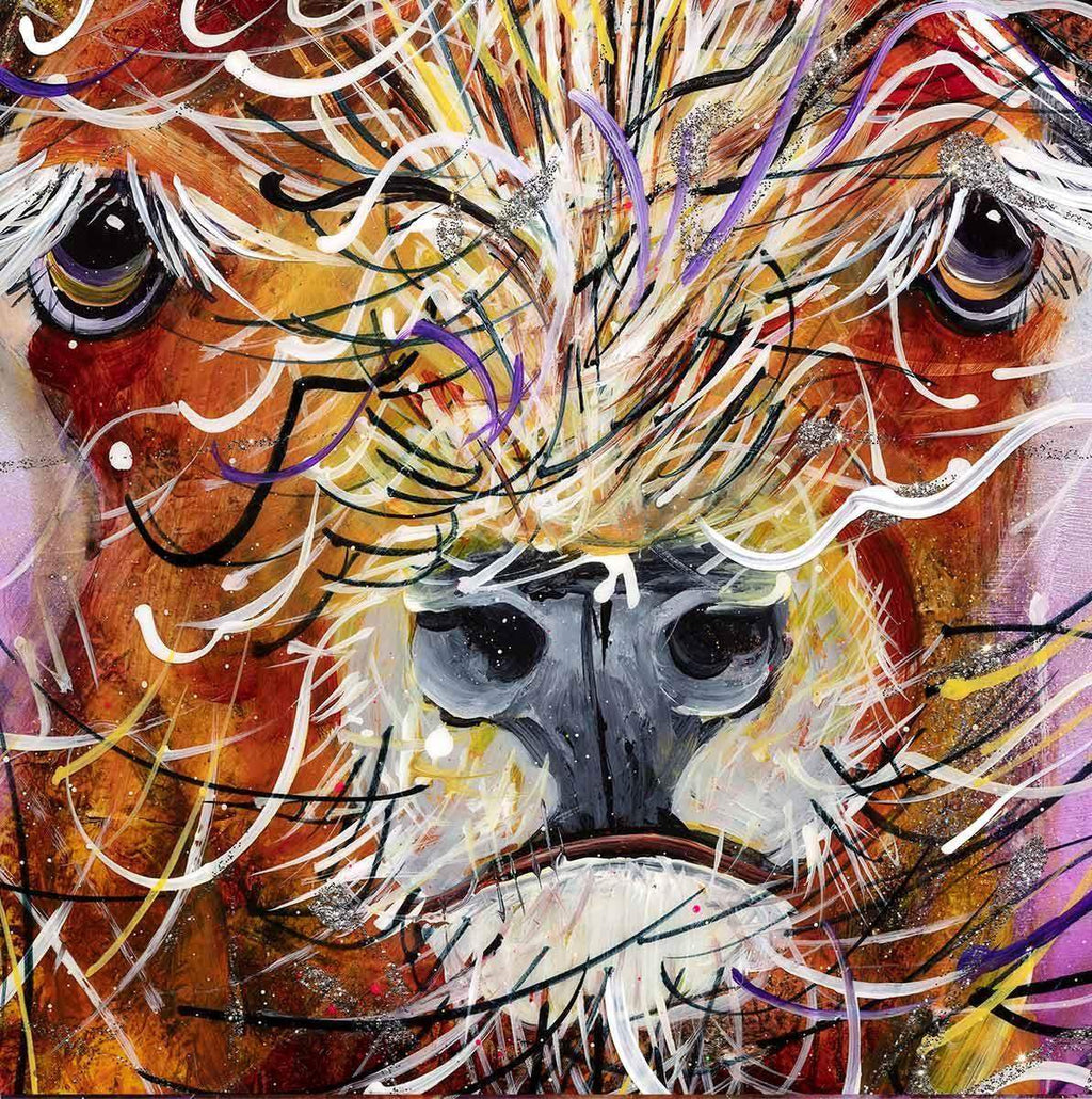 Protector - Original - SOLD by artist Rozanne Bell - Wyecliffe Galleries