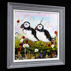 Puffin Along - Original by artist Rozanne Bell - Wyecliffe Galleries