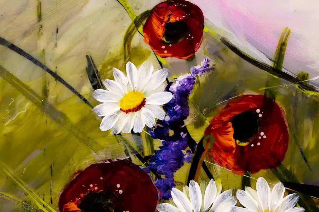 Puffin Along - Original by artist Rozanne Bell - Wyecliffe Galleries