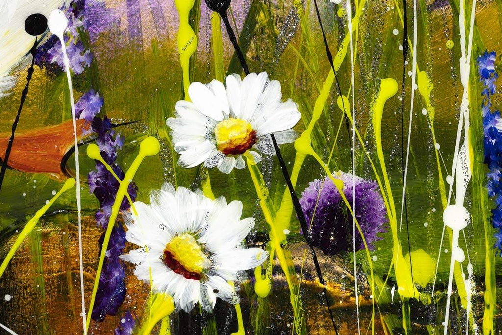 Puffin Away - Original - SOLD by artist Rozanne Bell - Wyecliffe Galleries