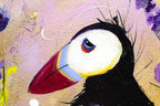 Puffin Away - Original - SOLD by artist Rozanne Bell - Wyecliffe Galleries