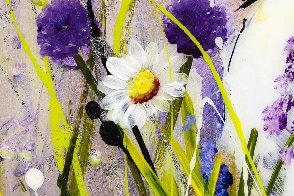 Puffin Away - Original - SOLD by artist Rozanne Bell - Wyecliffe Galleries