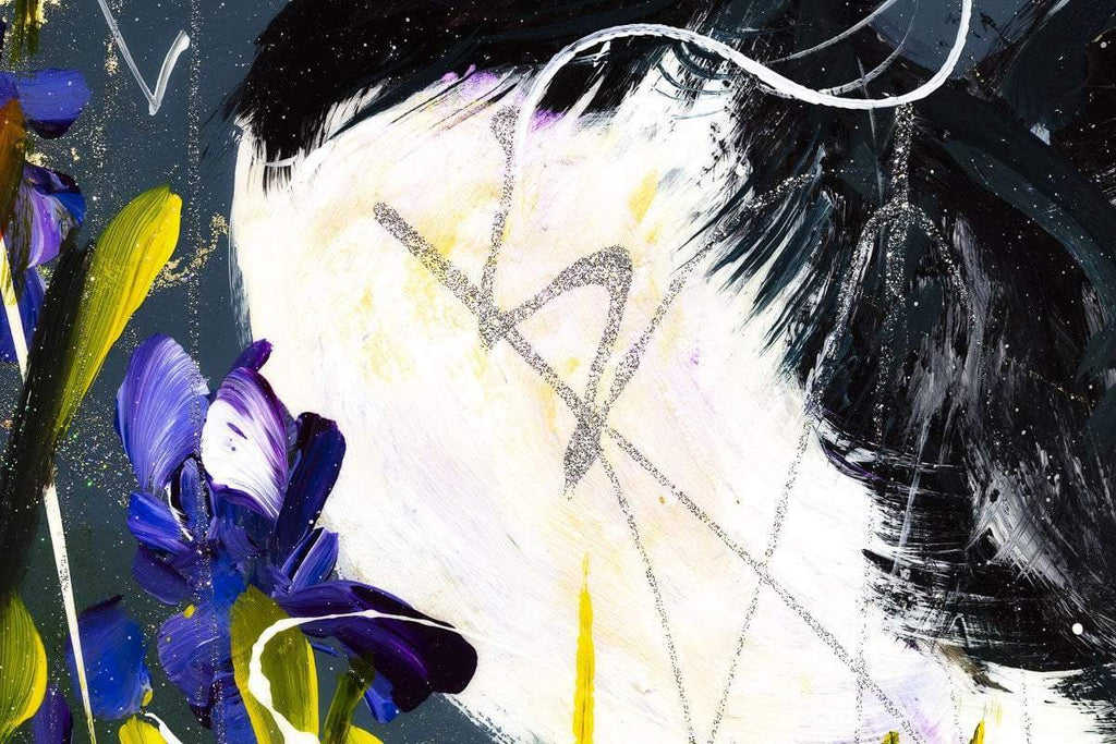 Puffin Love - Original - SOLD by artist Rozanne Bell - Wyecliffe Galleries