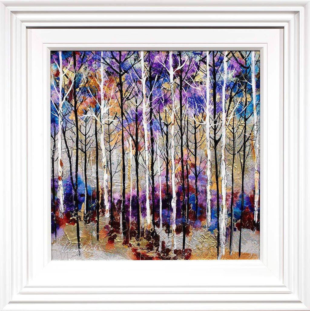 Purple Haze - Original - SOLD by artist Rozanne Bell - Wyecliffe Galleries