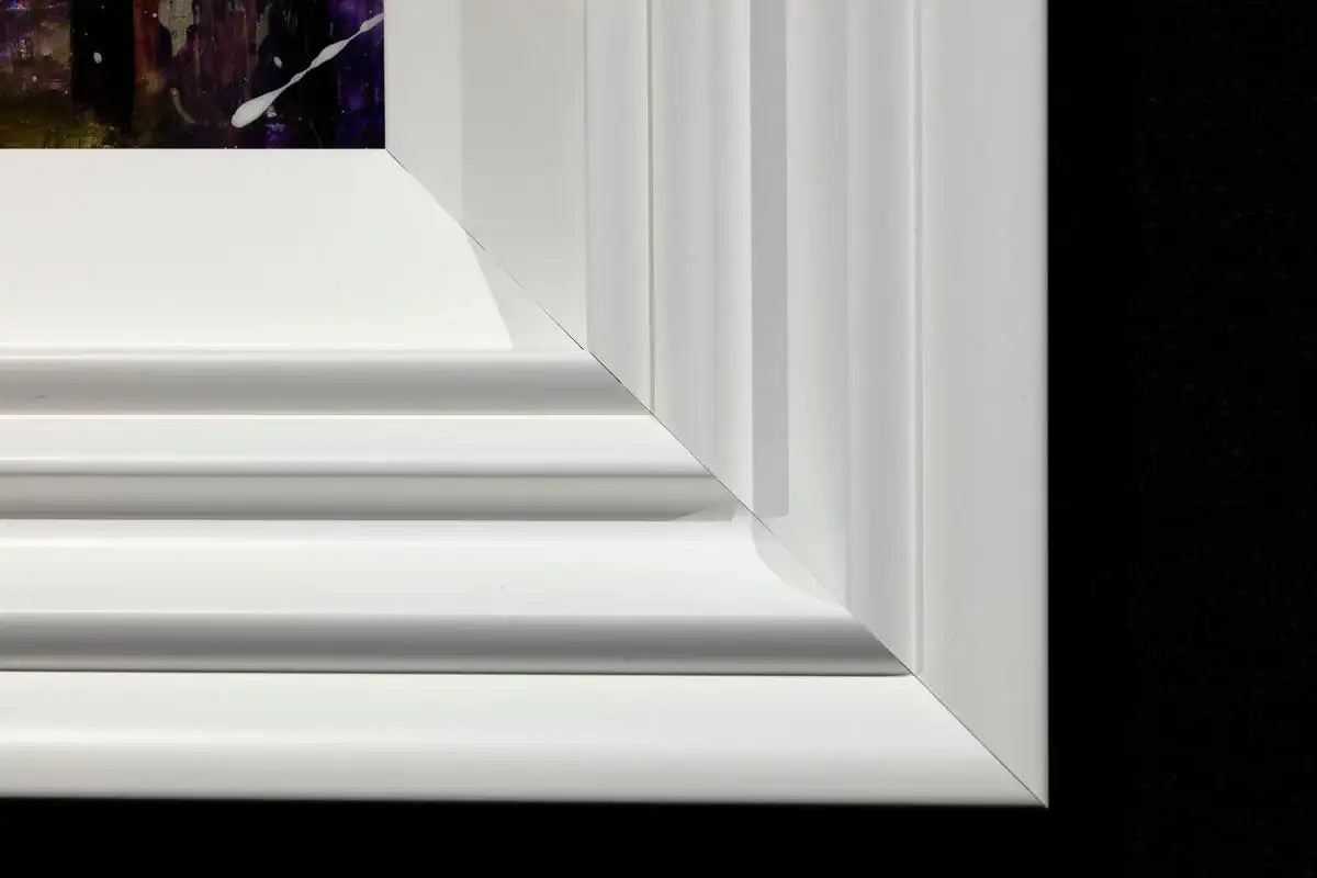 Purple Paradise - Original - SOLD by artist Rozanne Bell - Wyecliffe Galleries